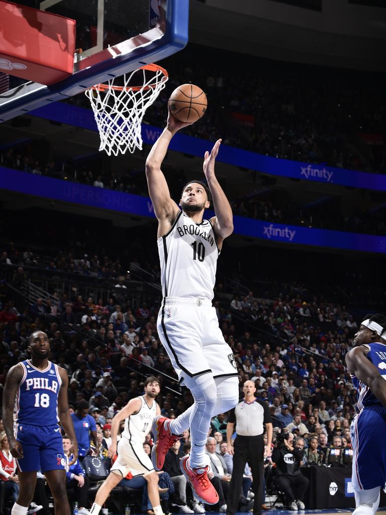 FanSided on X: Ben Simmons' first bucket with the Nets is a dunk