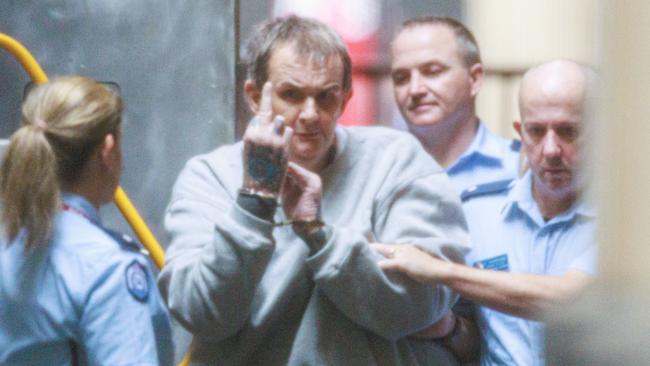 Andrew Baker, 55, arrives in custody to Melbourne Supreme Court. Picture: NCA NewsWire