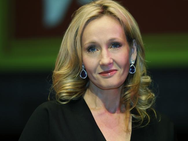 British author ... J.K. Rowling penned the popular Harry Potter series. Picture: AP Photo/Lefteris Pitarakis