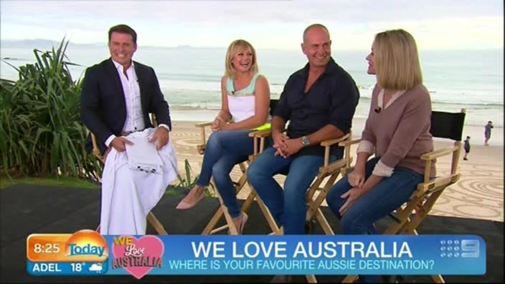 Karl Stefanovic and Leila McKinnon say they've seen each other naked