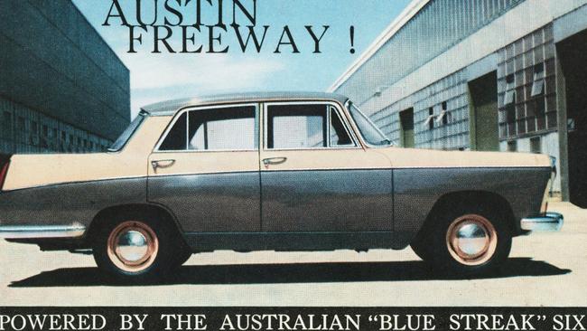 The Austin Freeway was introduced in 1962. Picture: News Limited