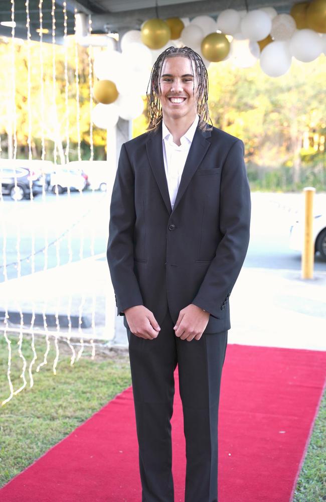 Tarrick at the Coolum State High School formal 2023. Picture: contributed.