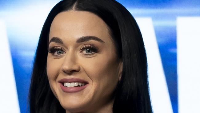 MELBOURNE, AUSTRALIA - SEPTEMBER 26:  Katy Perry attends the media call for the AFL 2024 Telstra Pre-Game Entertainment at Melbourne Cricket Ground on September 26, 2024 in Melbourne, Australia. (Photo by Sam Tabone/Getty Images)