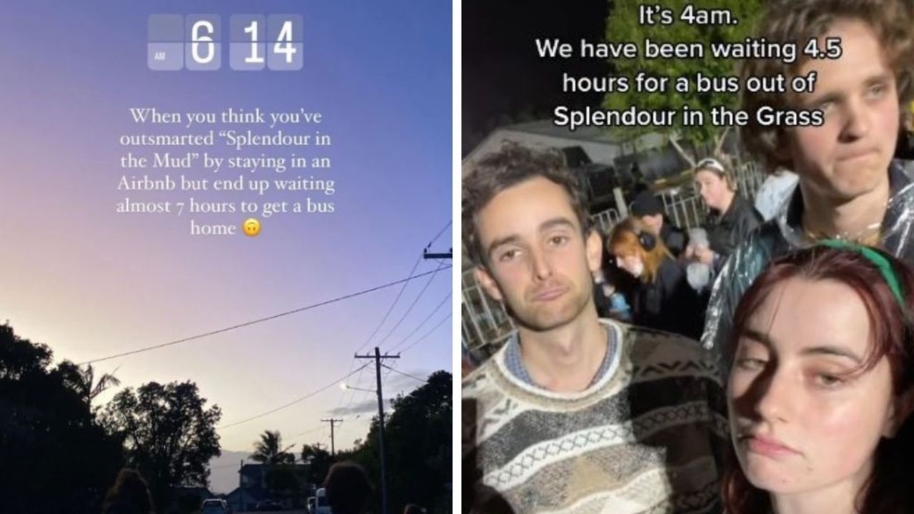 Splendour in the Grass: Huge queues for bus to Byron Bay | news.com.au ...