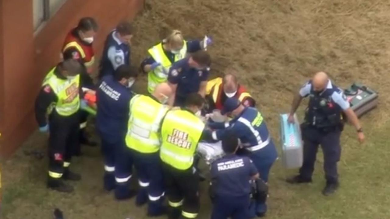 Emergency services worked to save the boy; however, he succumbed to serious head injuries while in hospital. Picture: 7 News