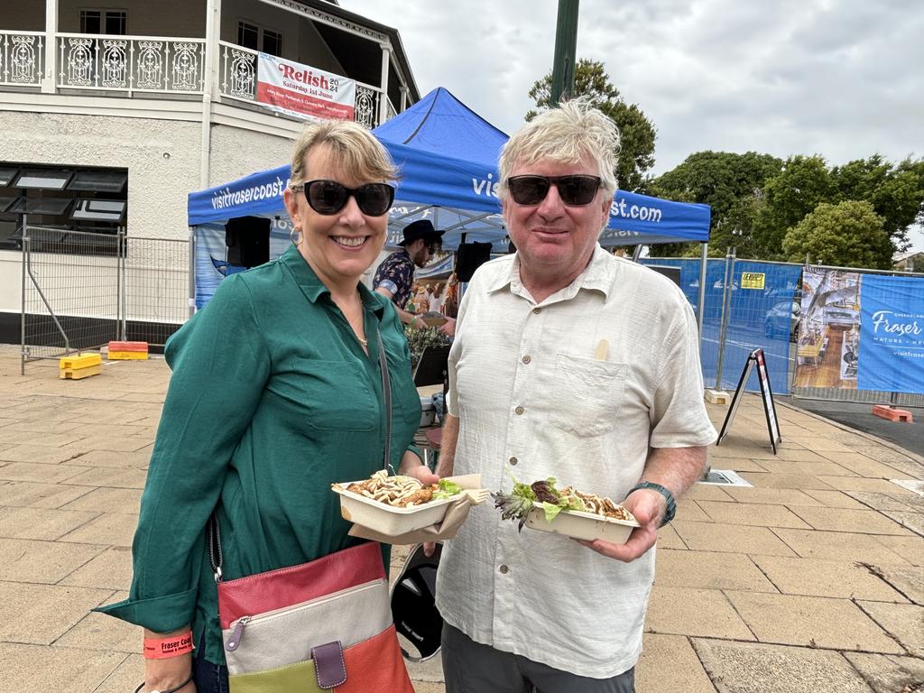 All the fun of Maryborough's Relish Food &amp; Wine Festival.