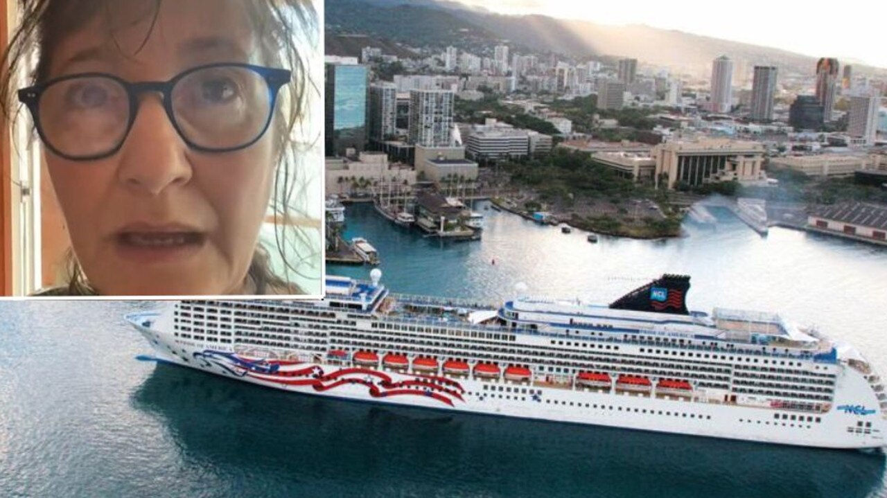 The cruise ship need to take a different route, and passengers are not happy.