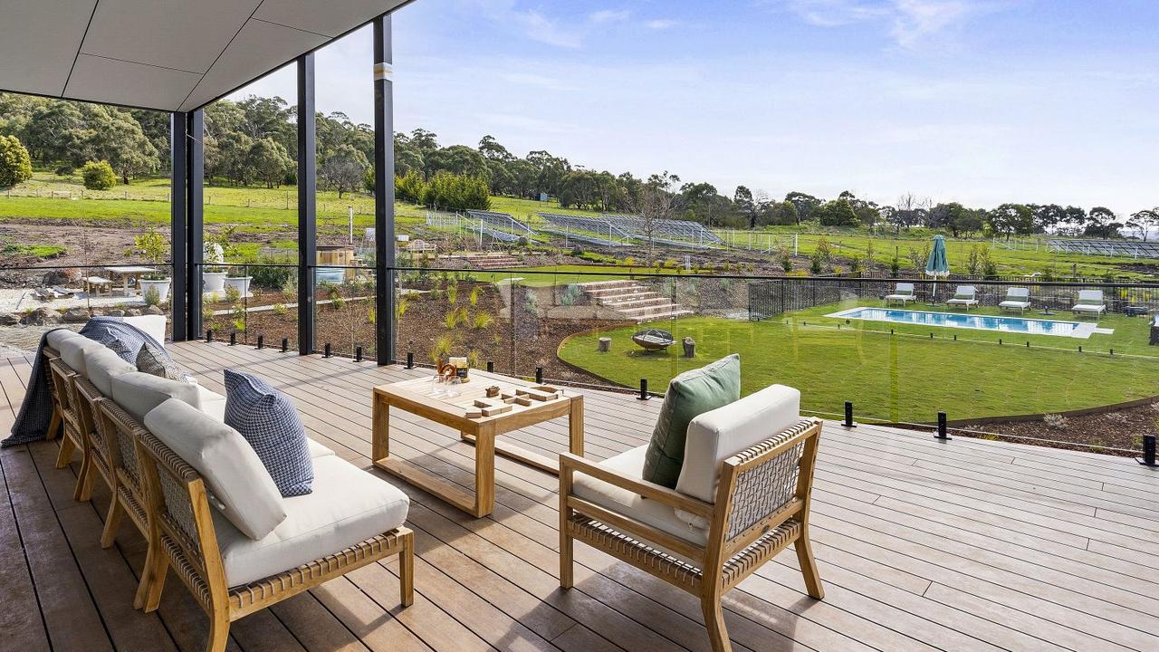 The house boasts the biggest deck of all the houses on this season of the show. Picture: TCC Real Estate