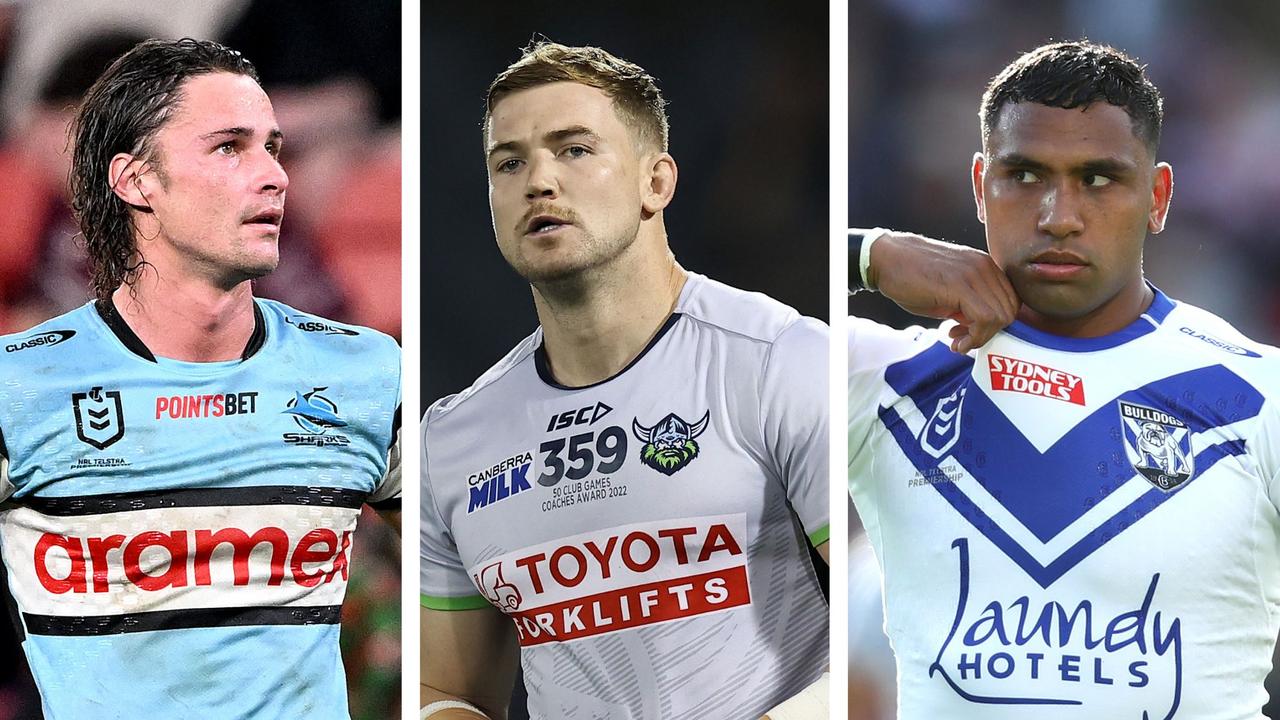 Nicho Hynes, Hudson Young and Tevita Pangai Jr. are all on the chopping block. Photo: Getty Images