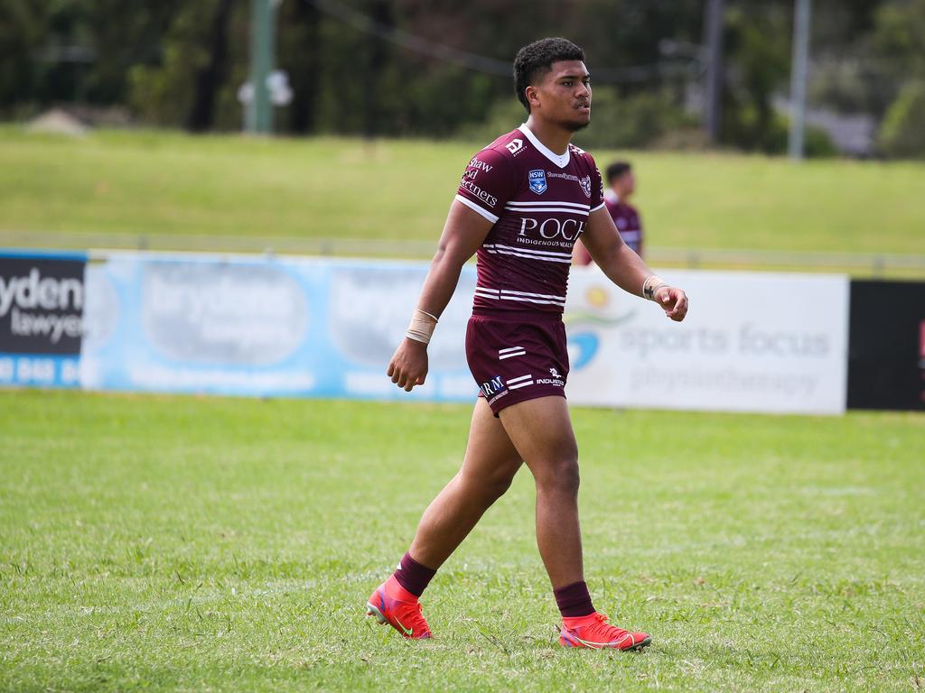 Mitchell Taotua is a new recruit from Manly. Picture Newscorp: Gaye Gerard