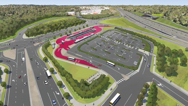 A park-and-ride facility will be built on Beenleigh Redland Bay Rd as part of the $1b project.