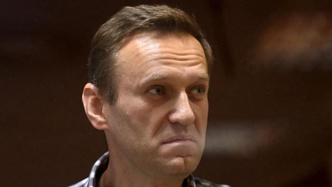 Russian opposition leader Alexei Navalny has gone “missing” while in prison. Picture: AFP