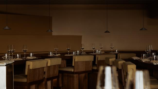 The dining area at Norte. Picture: Mathilde Bouby