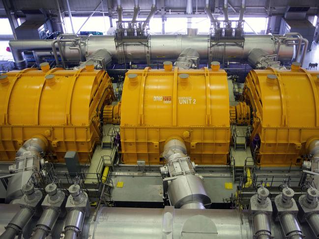 Unit 2, one of the four turbines, stands at the Darlington Nuclear generating station in Bowmanville, Ontario, Canada, on Friday, April 1, 2016. Starting in October 2016 four reactors at the generating station are going to be refurbished and updated to extent the life of the facility for another 50 years. To ensure safety and speed, a full sized reactor along with smaller components, have been replicated in full for the construction crews to practice on. Photographer: James MacDonald/Bloomberg via Getty Images