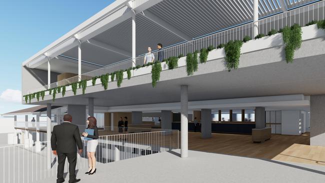 Artist impression of the redevelopment at the Moreton Bay Trailer Boat Club.