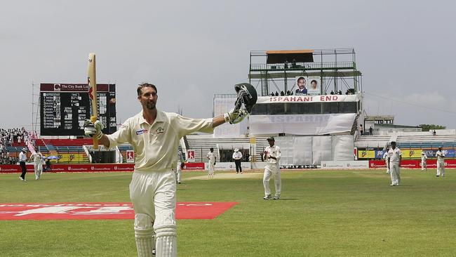 Not a bad way to go out in your final Test appearance.