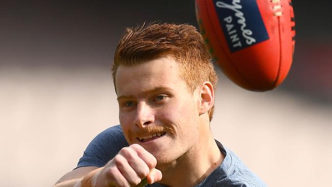 Oskar Baker has shown promise in his opening two games for Melbourne. Picture: Quinn Rooney/Getty Images.