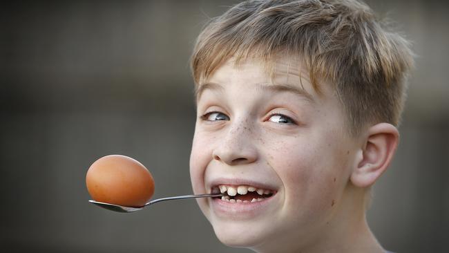 Have fun with the kids doing three legged races, egg and spoon, hula hooping and so much more.    Picture: David Caird