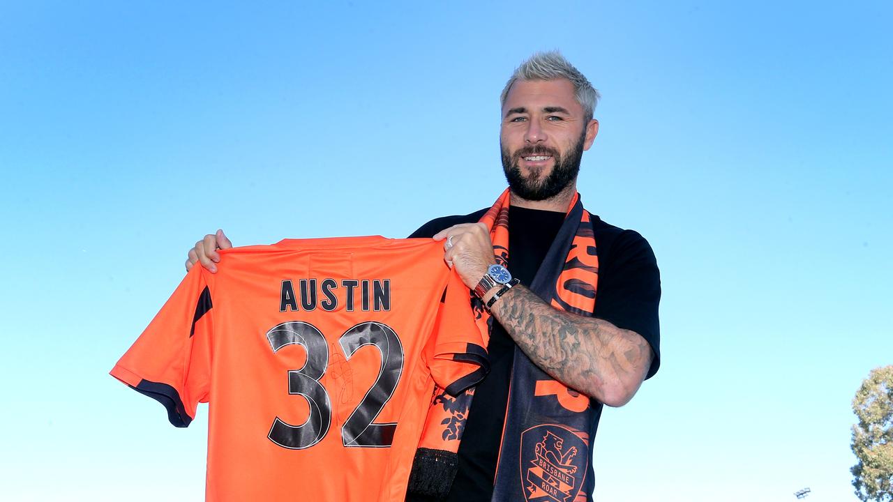 Charlie Austin is tipped to star for Brisbane Roar. Picture: NCA NewsWire/ Richard Gosling