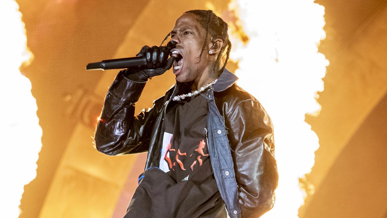 Travis Scott reportedly had ‘no idea’ of horrors happening in crowd at his Astroworld Festival on November 05, a source claims. Picture: Erika Goldring/WireImage