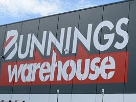 A man was arrested for allegedly threatening a Bunnings Warehouse employee with a knife on Sunday. Picture: Supplied