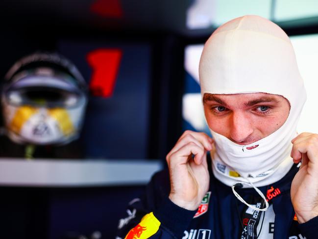 Max Verstappen had a tough day on the track. Picture: Getty