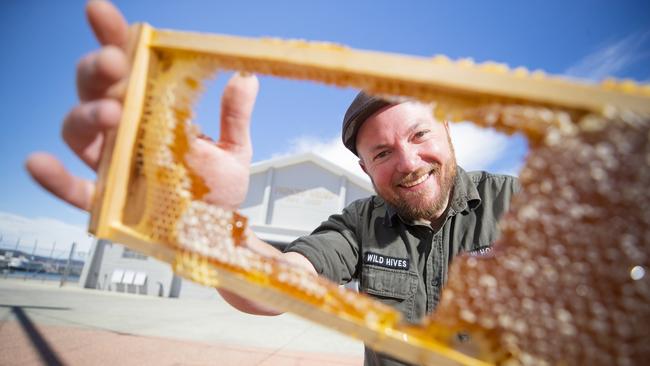 Rob Barker, from Wild Hives, will be one of the stallholders at this year’s Taste of Tasmania. Picture: RICHARD JUPE