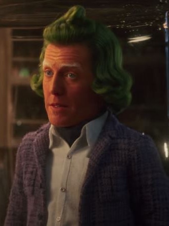 … while Hugh Grant is an Oompa Loompa.