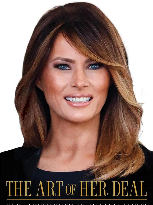 The cover of the Mary Jordan’s book on Melania Trump.