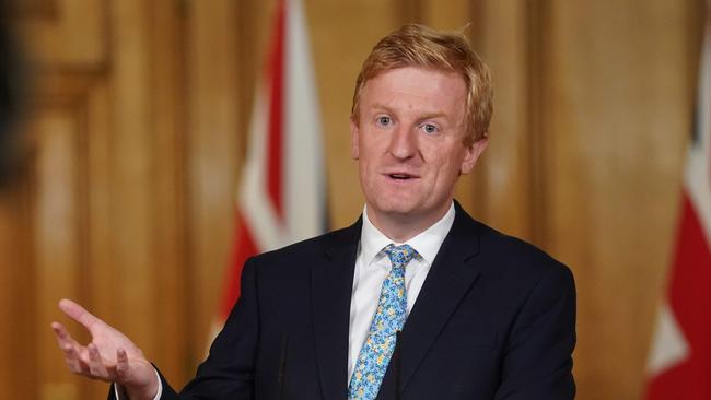 British Media Secretary Oliver Dowden told the Commons ‘this has not been an easy decision’’. Picture: AFP