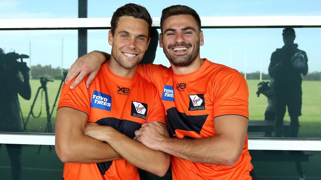 Could a midfield of Kelly and Cogs be the key to SuperCoach success? Picture: Phil Hillyard