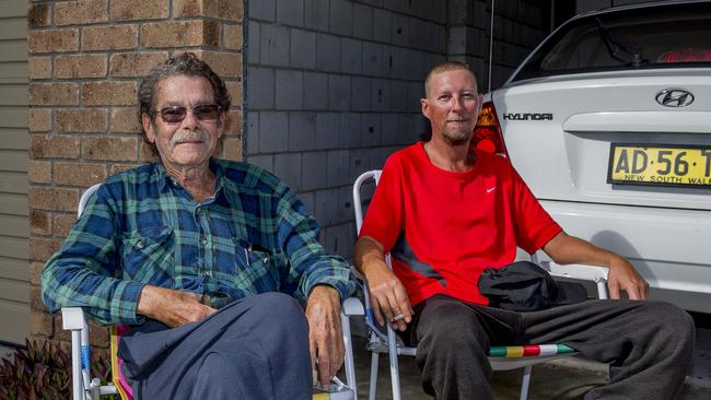 Kirra Shores residents Mal Proudfoot and Alan Reynolds Picture: Jerad Williams