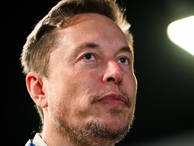 SpaceX, X (formerly known as Twitter), and Tesla CEO Elon Musk reacts during the UK Artificial Intelligence (AI) Safety Summit at Bletchley Park, in central England, on November 1, 2023. Picture: NCA NewsWire / AFP POOL / Leon Neal