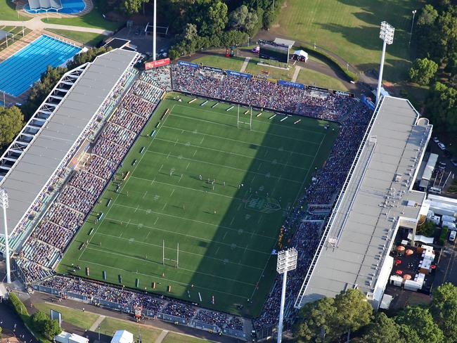 Parramatta Stadium Picture: Greg Parker 7News chopper.