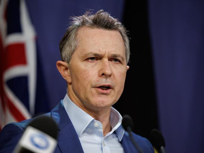 Federal Education Minister Jason Clare announced in November state and territory leaders would work to establish a national standard for dealing with bullying in schools. Picture: NCA NewsWire/David Swift