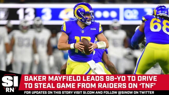 Baker Mayfield leads Rams on improbable game-winning drive vs