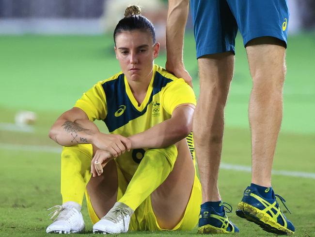 Brutal: Chloe Logarzo has missed Australia’s 2023 World Cup squad. Picture: Adam Head