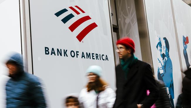 The Bank of America chief says US consumer spending has started to recover. Picture: Bloomberg