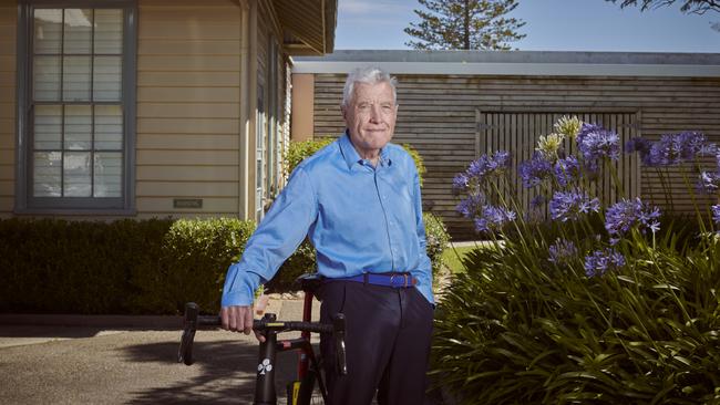 A fitness fanatic who cycles 200km a week around Victoria’s Mornington Peninsula or on the Gold Coast, Beck has built big commercial projects. Picture: Josh Robenstone