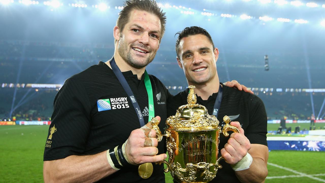 Dan Carter says the Wallabies will be competitive at the World Cup under Eddie Jones. Picture: Richard Heathcote / World Rugby via Getty Images / World Rugby via Getty Images