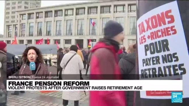 France Pension Reform Protests