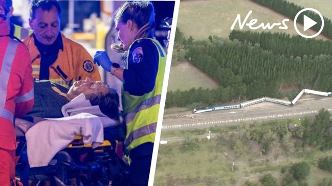 Two dead after train derails near Wallan, Victoria