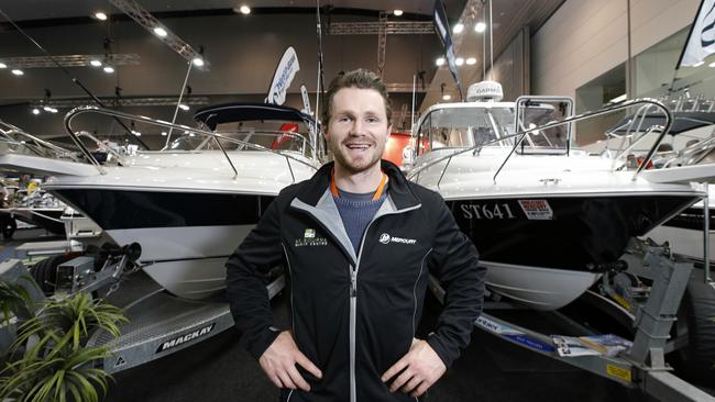 <s1>Patrick Dangerfield has registered a new company called ‘Athletes of the Sea’</s1>. <source>Picture: DAVID CAIRD</source>                                             <source/>