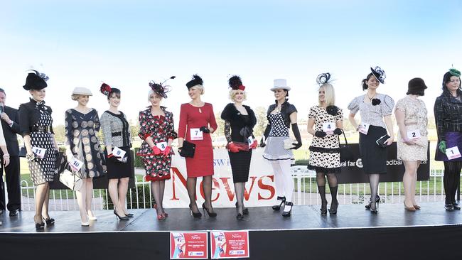 Fashions on the Field at the Ipswich Cup at Bundamba Races.