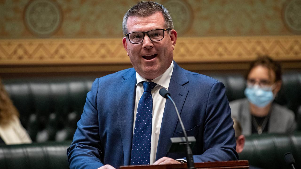 NSW Agriculture Minister Dugald Saunders said pets had fared better than livestock. Picture: NCA NewsWire / Christian Gilles. POOL for NCA NewsWire