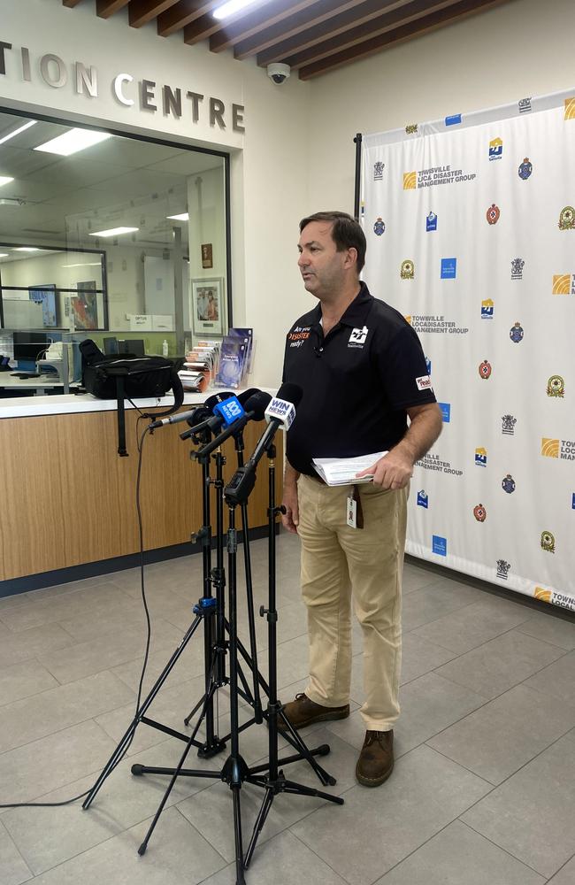 Chair of the Townsville Local Disaster Management Group Andrew Robinson. Monday March 24th.