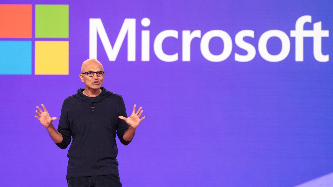 Microsoft CEO Satya Nadella said the launch of its Copilot+ PCs is a seminal moment for the company, just like the launch of Windows 95, and will set the company up for the next decade. (Picture: AFP)