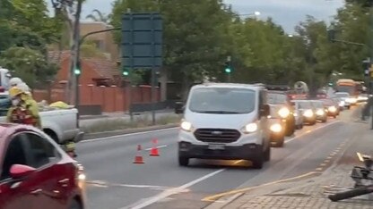 Motorists should avoid Portrush Rd near The Parade on Thursday morning. Picture: Jase Kemp/10 News First Adelaide.