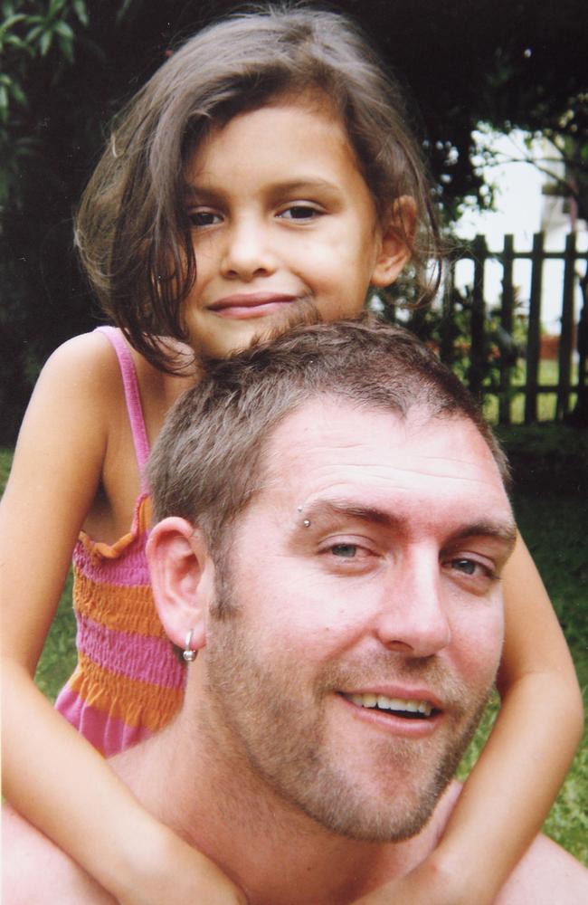 Omega Ruston with his daughter Tyler.