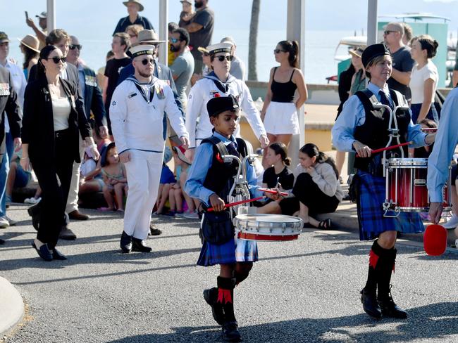 Anzac Day 2025. Strand parade in Townsville. Picture: Evan Morgan